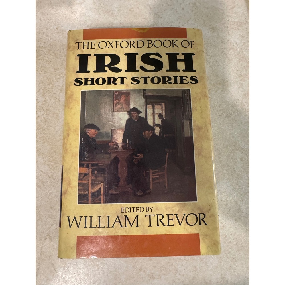 The Oxford Book of Irish Short Stories William Trevor Hardcover 1989 First Ed